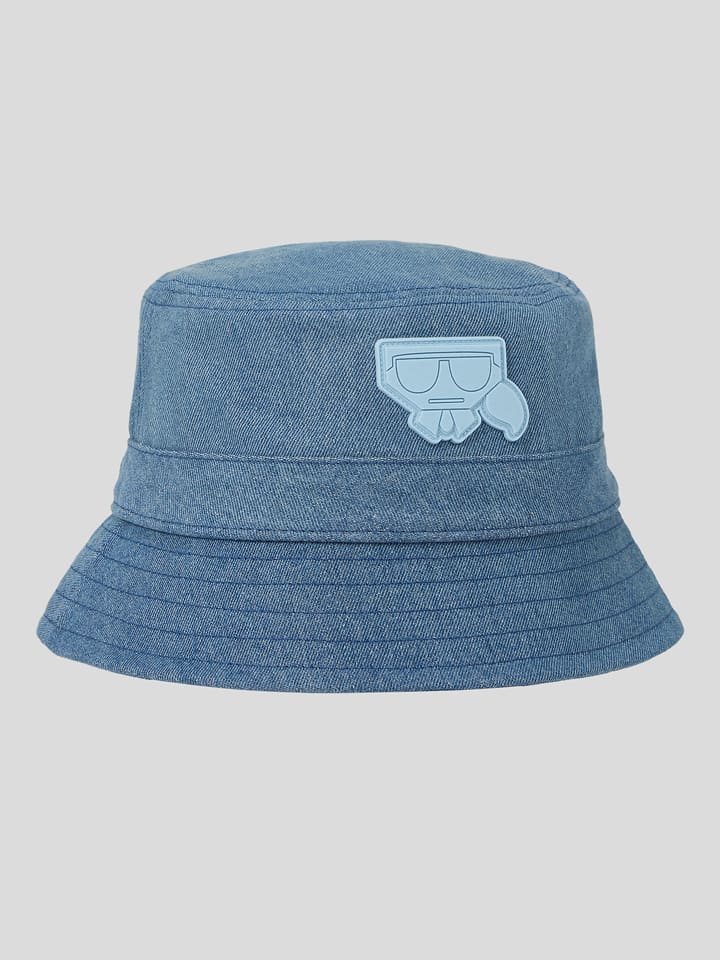 Karl Lagerfeld Fischerhut in Blau günstig kaufen onesize