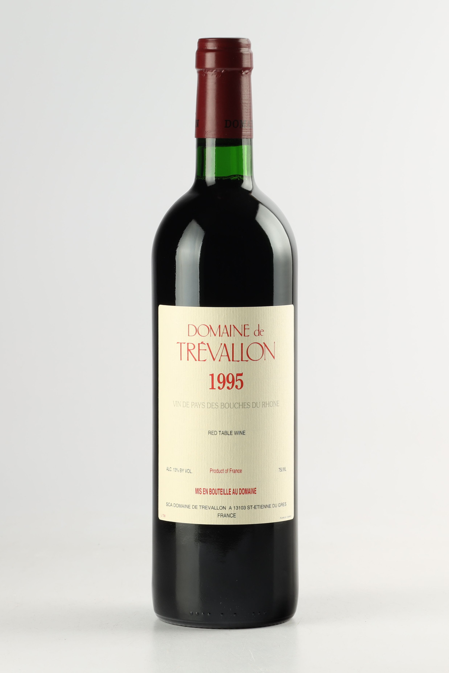 Domaine De Trevallon 1995, VDP Bouches du Rhône