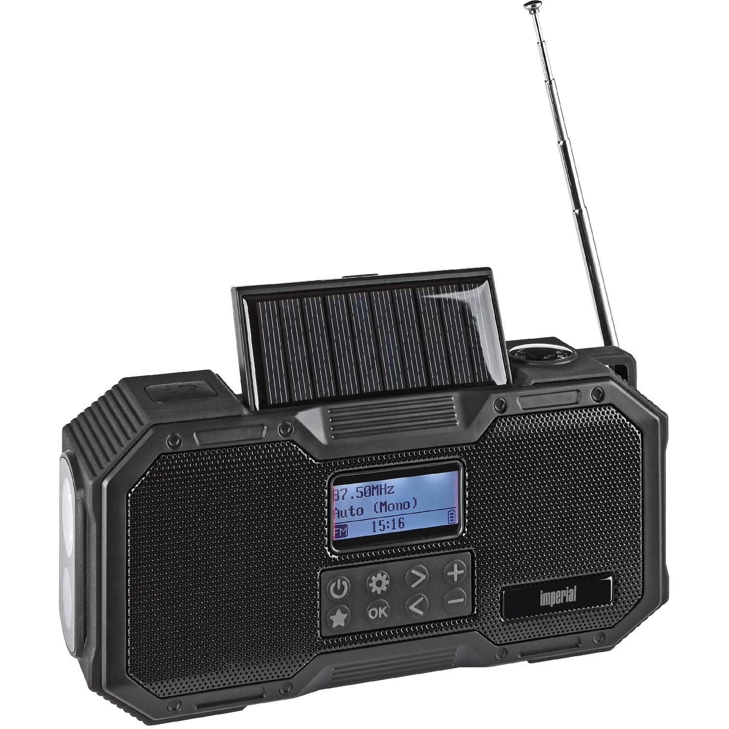 IMPERIAL DABMAN OR 1 DAB+/FM Radio mit Solarmodul