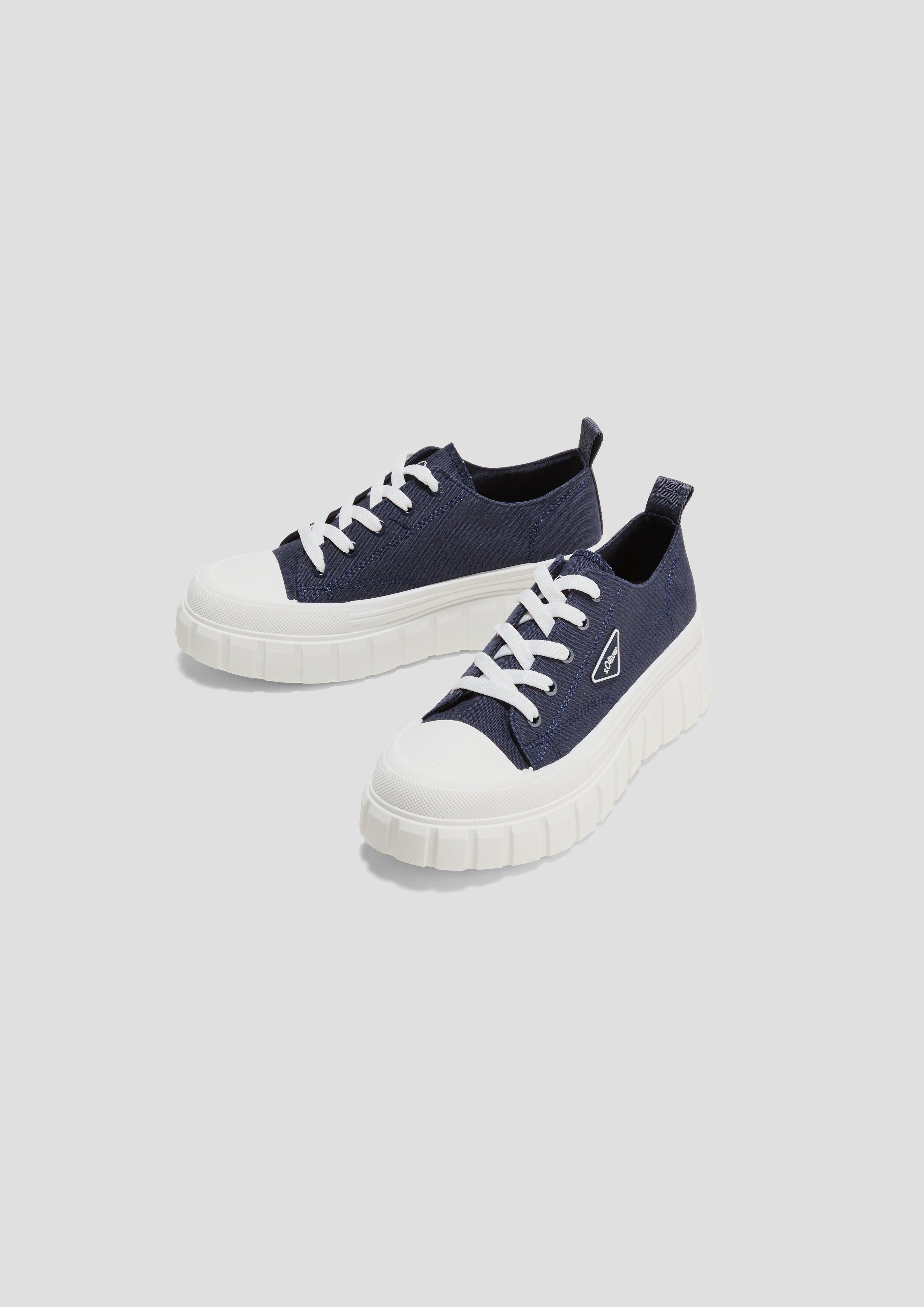 Sneaker mit Plateau-Sohle  6008843-805