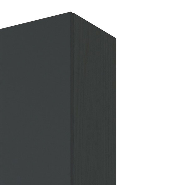 Hängeschrank Bristol, 40 cm, matt grau/grafitgrau