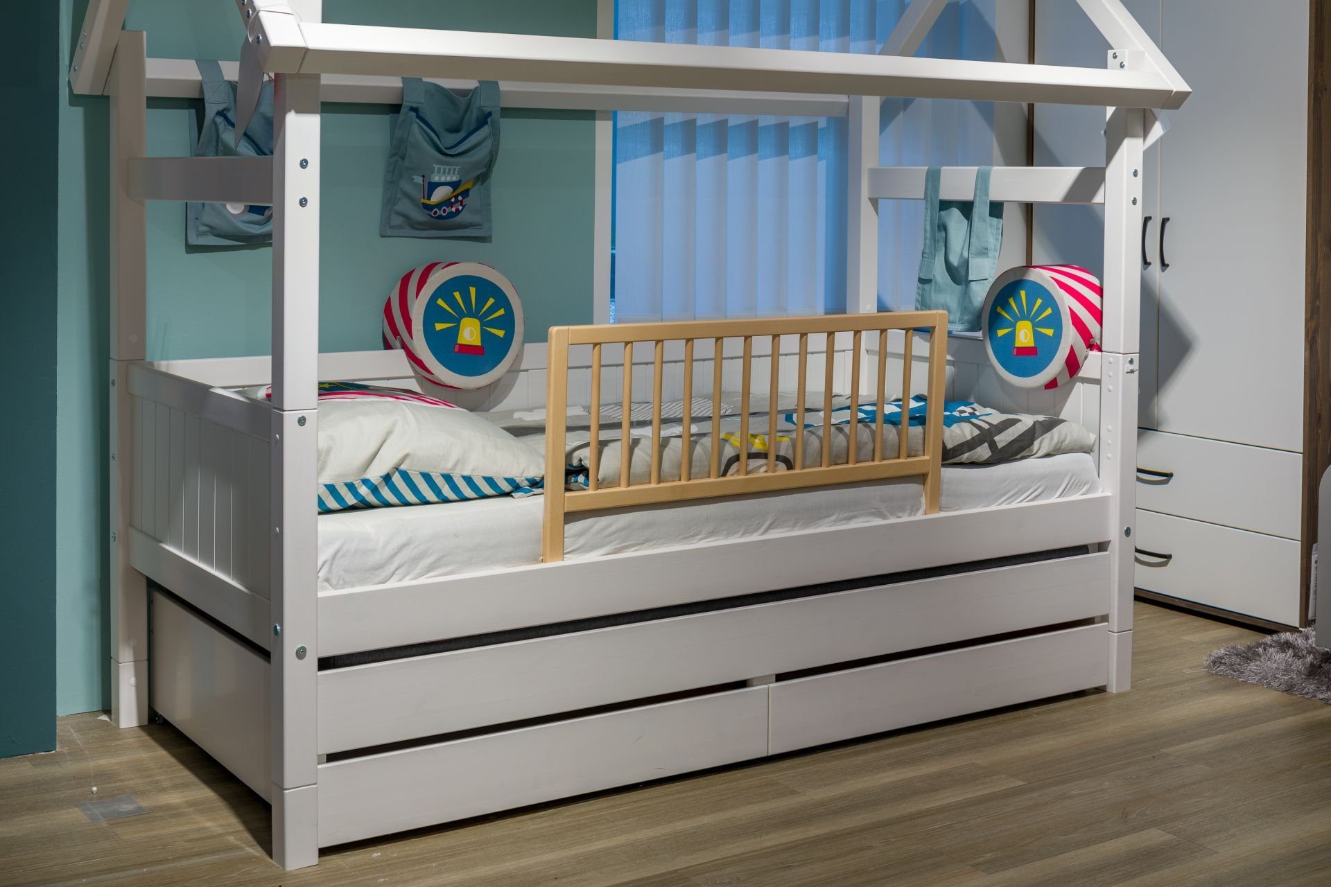 Fillikid Treppenschutzgitter Fillikid Bettgitter Holz Exclusiv (100 x 45 cm)