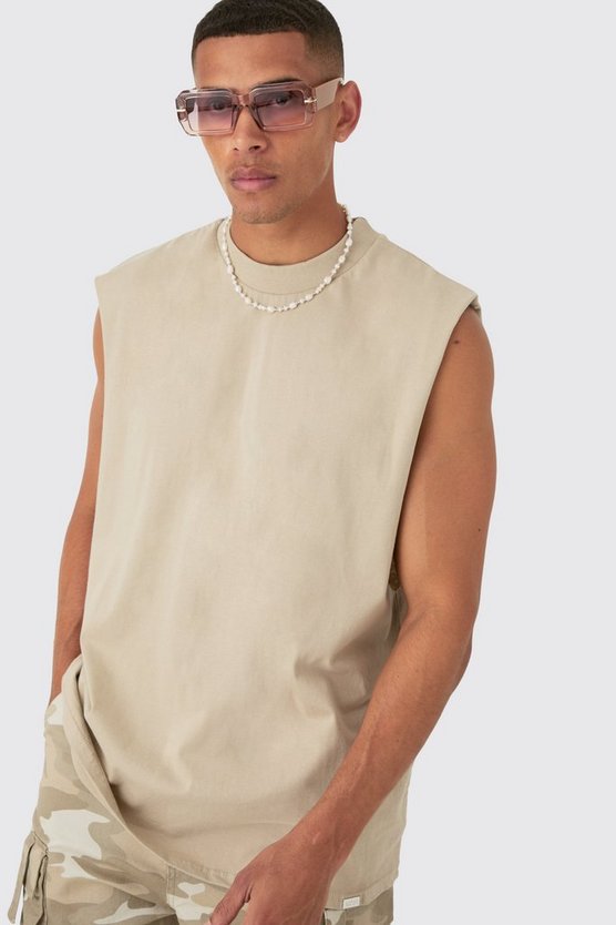 Tanktop mit tiefem Armausschnitt