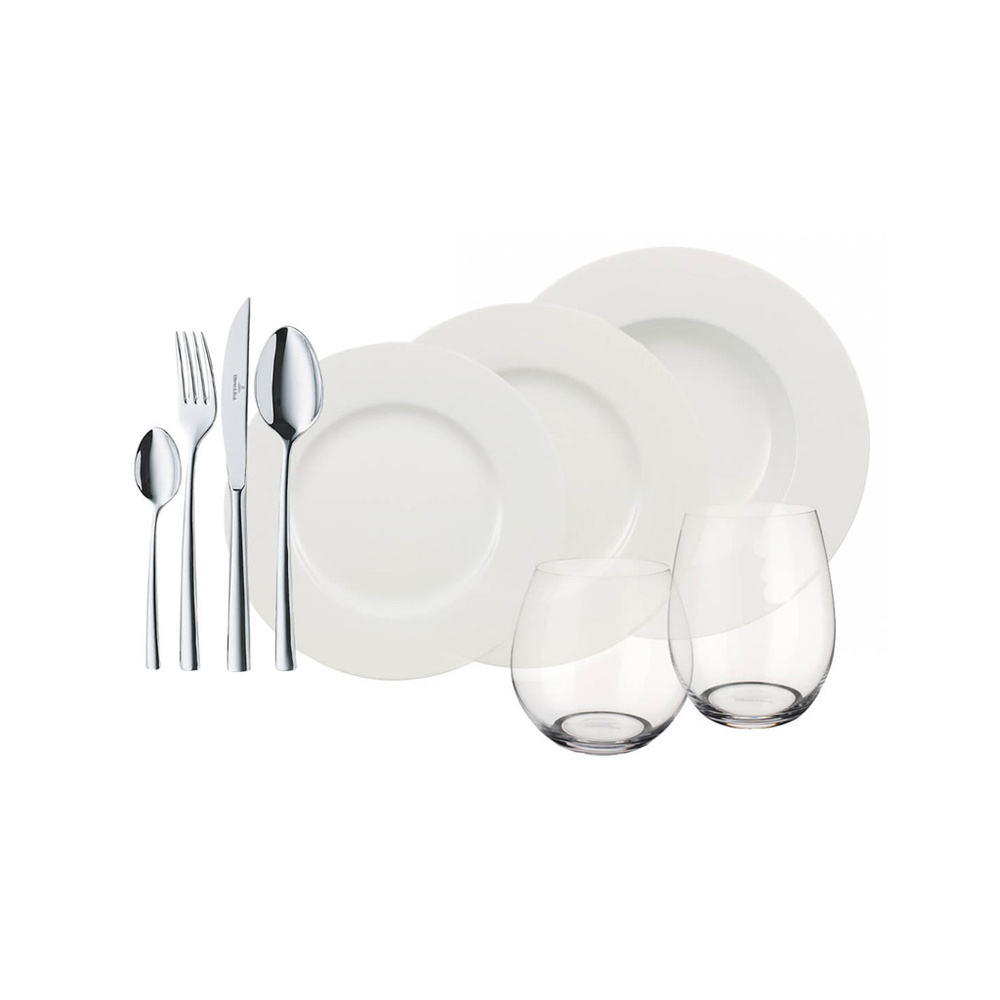 Villeroy & Boch 4 Friends Set 36pcs Wonderful World White service de vaisselle