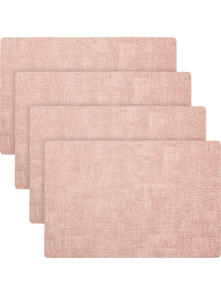Erwin Müller Tischset 4er-Pack Elvas in rosé günstig kaufen 30 x 45 cm