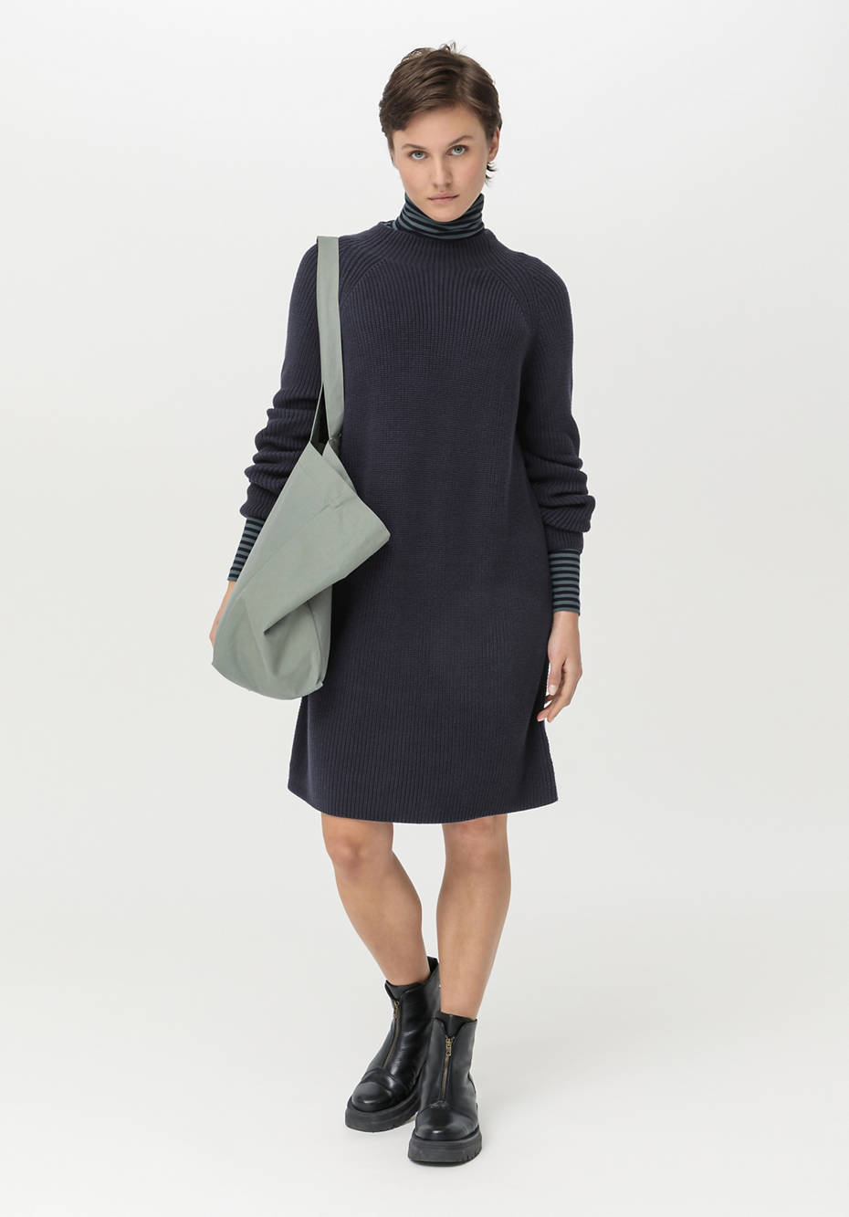 Strickkleid aus reiner Bio-Baumwolle