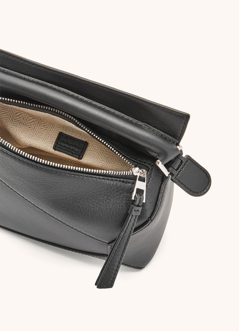 Geantă mini LOEWE Puzzle Edge din piele de vițel