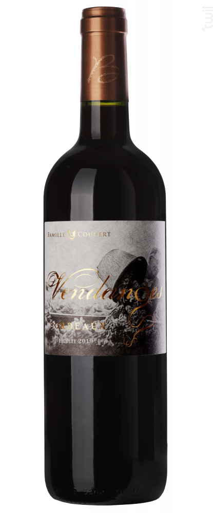 Vendanges Vignobles Coudert Vin Rouge●Bordeaux 2020 75cl