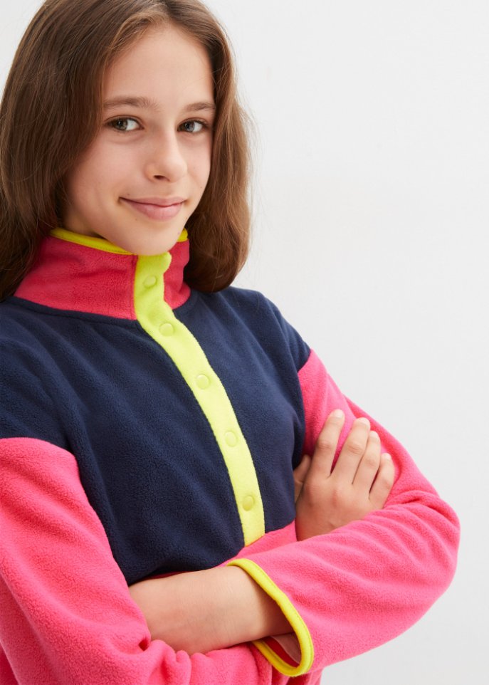 Mädchen Fleeceshirt