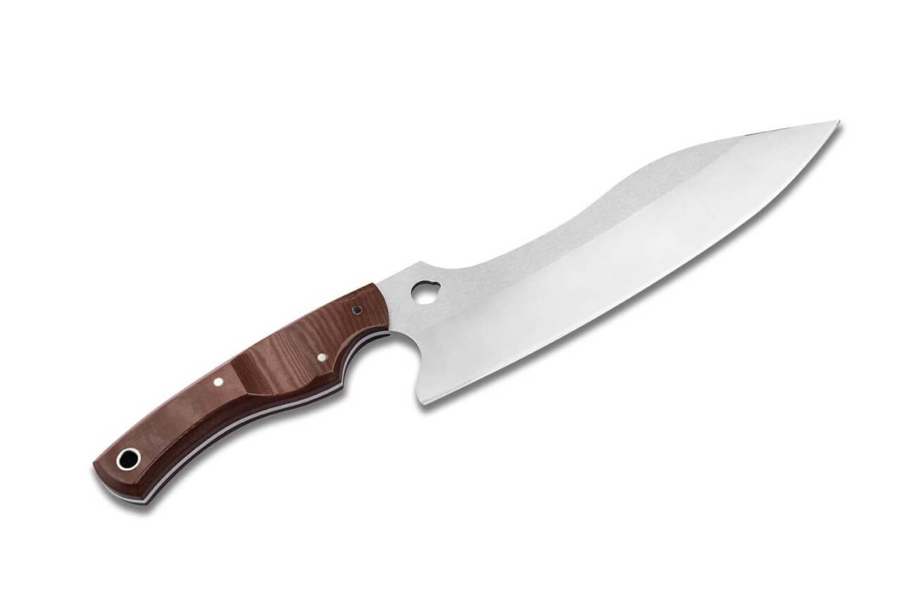 Gorm Kochmesser Micarta Braun