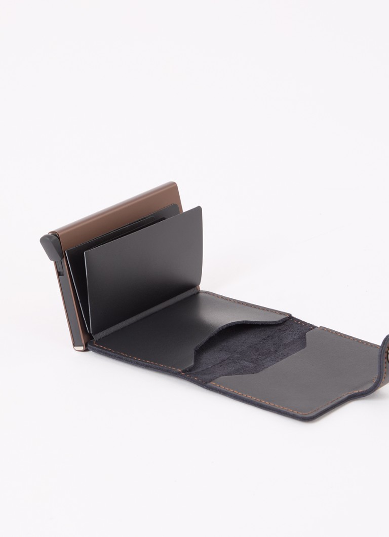 Suport de card din piele vintage Secrid