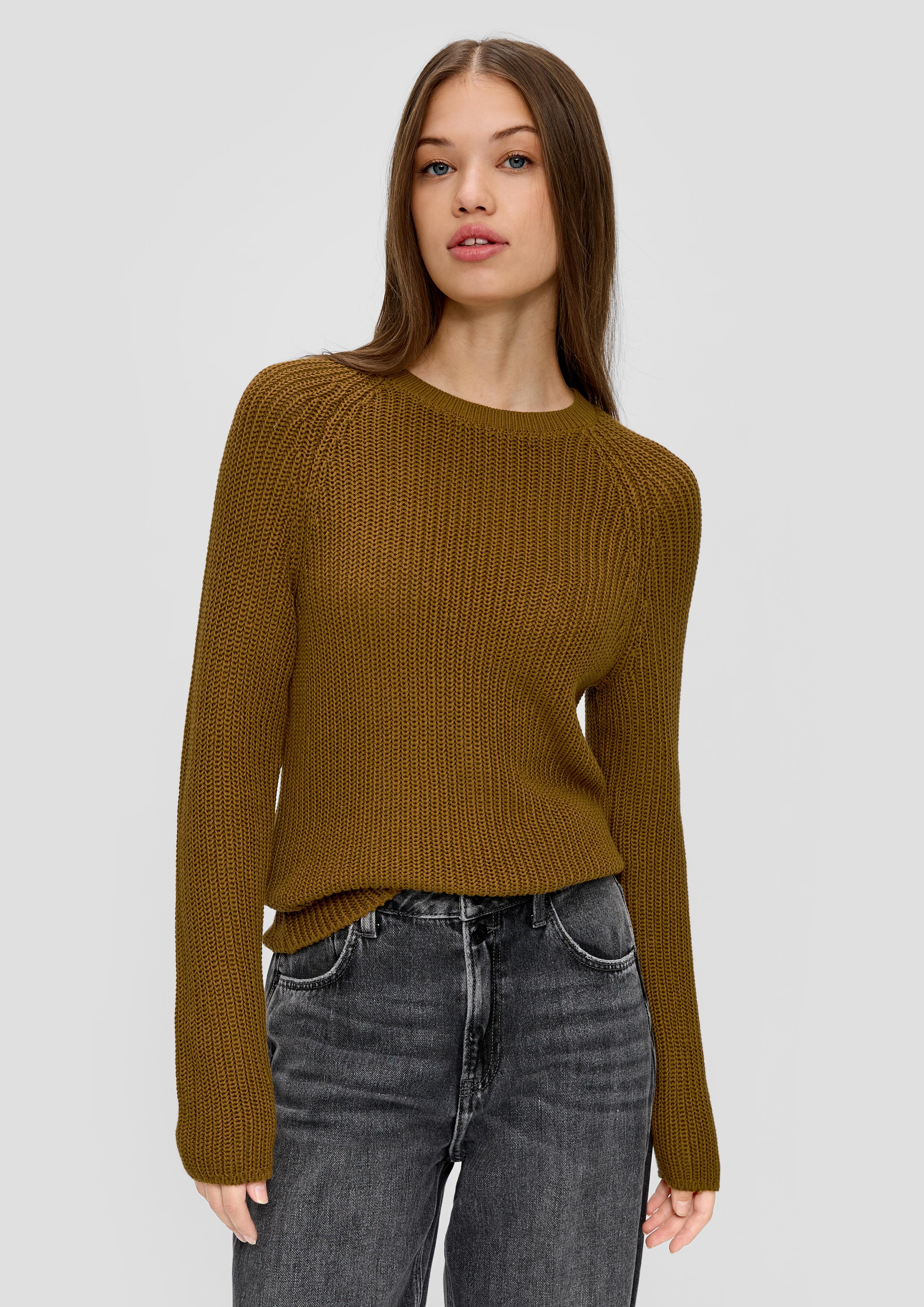 Strickpullover aus Baumwollmix  2135337-7709