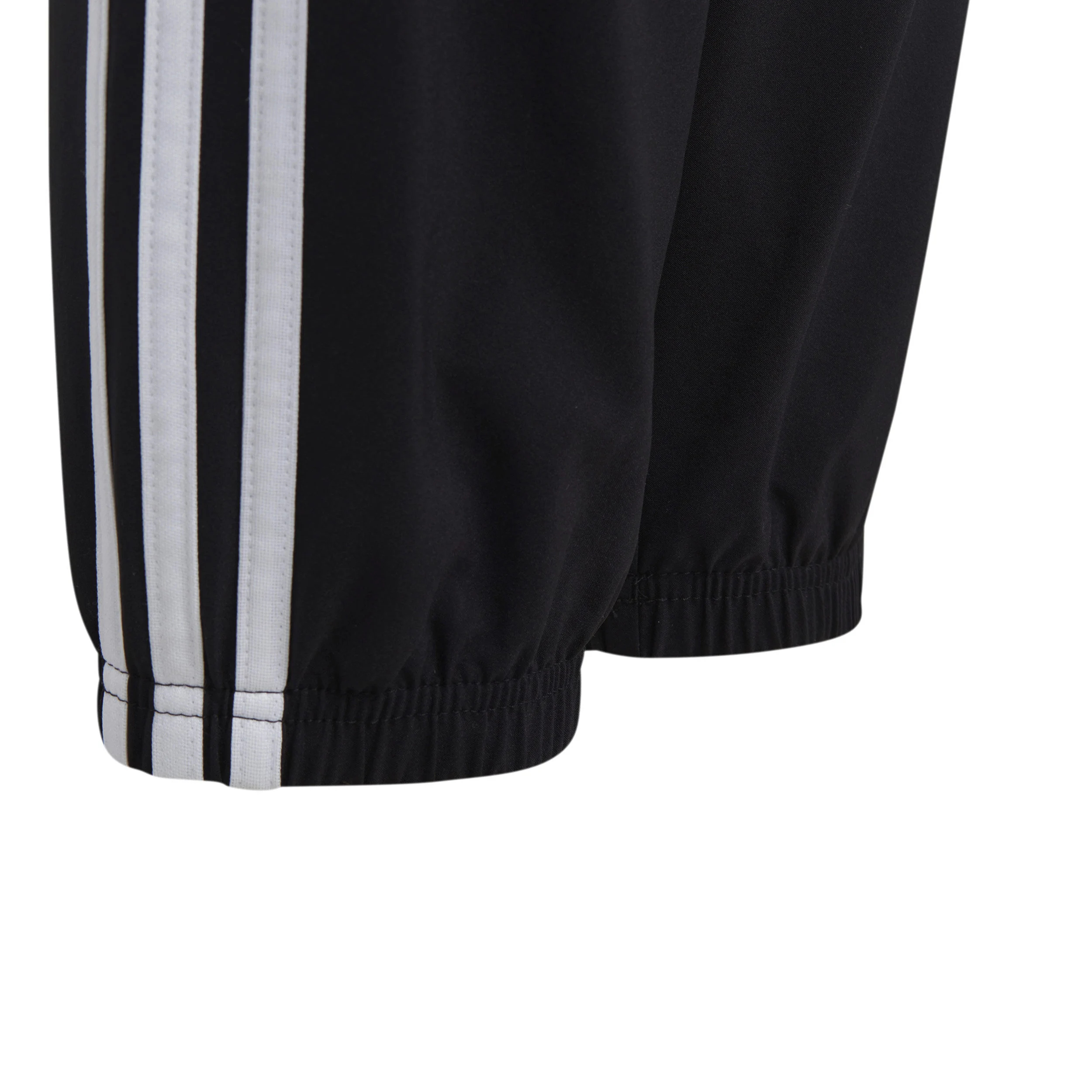 3-Stripes Woven Trainingshose Jungen - Schwarz, Weiß