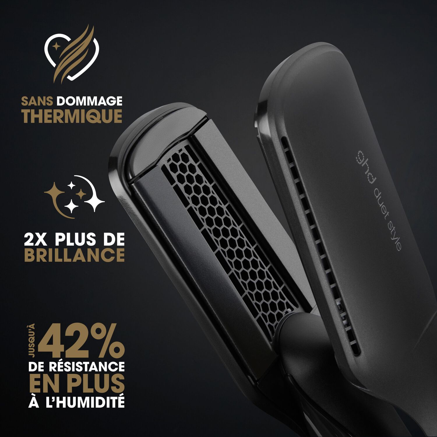 GHD Lisseur Séchant Duet Style Noir Lisseur 2-en-1