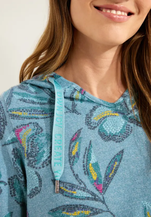 CECIL Kapuzenshirt mit Print