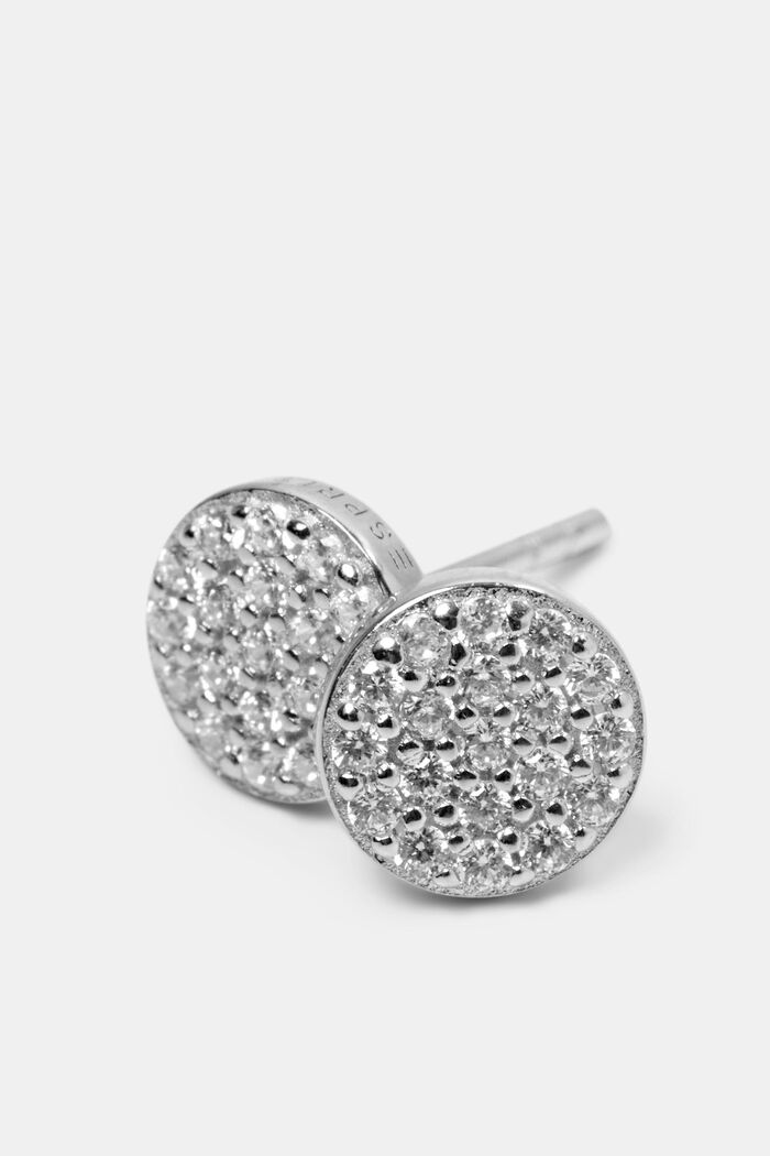 Ohrstecker aus Sterlingsilber mit Zirkonia