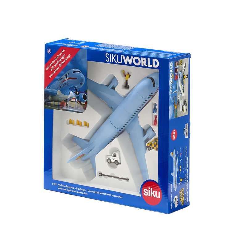 Avion de ligne avec accessoires Siku