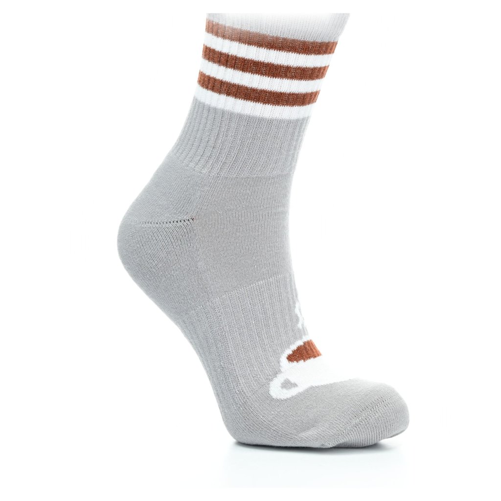 Footic Coffee Barfußsocken, 1 Paar