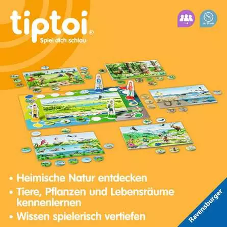 tiptoi® Unterwegs in der Natur - Lernspiel ab 4 Jahren