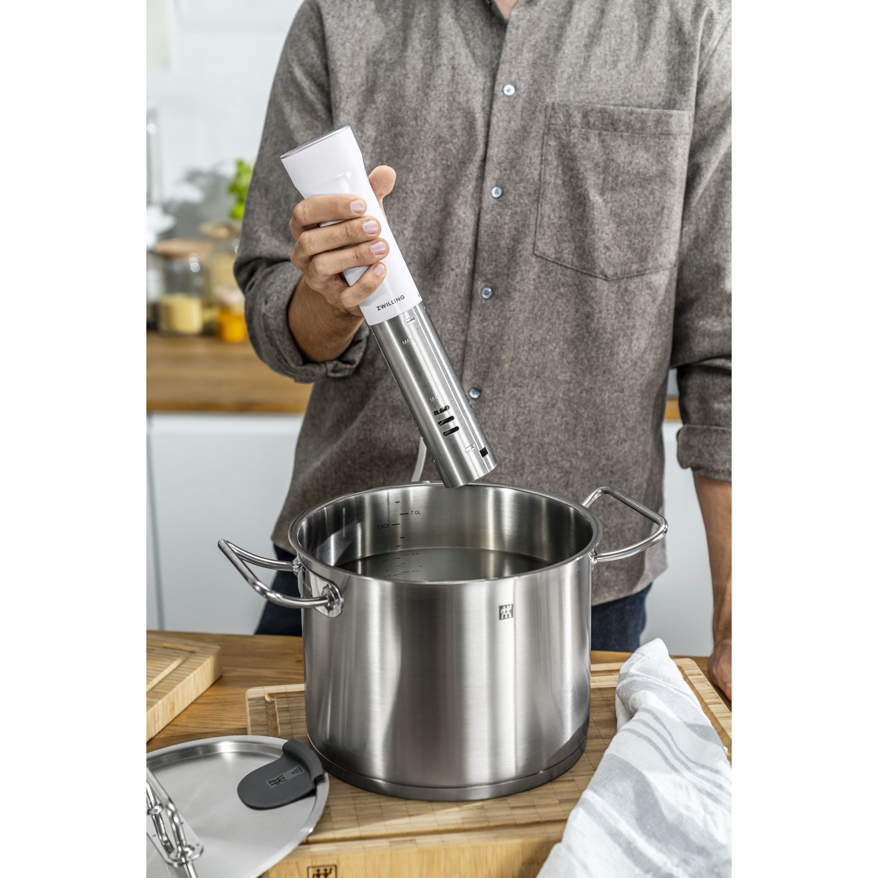 Sous-vide Stick, Weiß