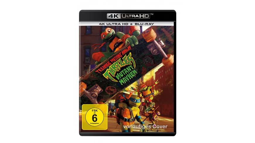 Teenage Mutant Ninja Turtles: Mutant Mayhem  (4K Ultra HD) (+ Blu-ray)