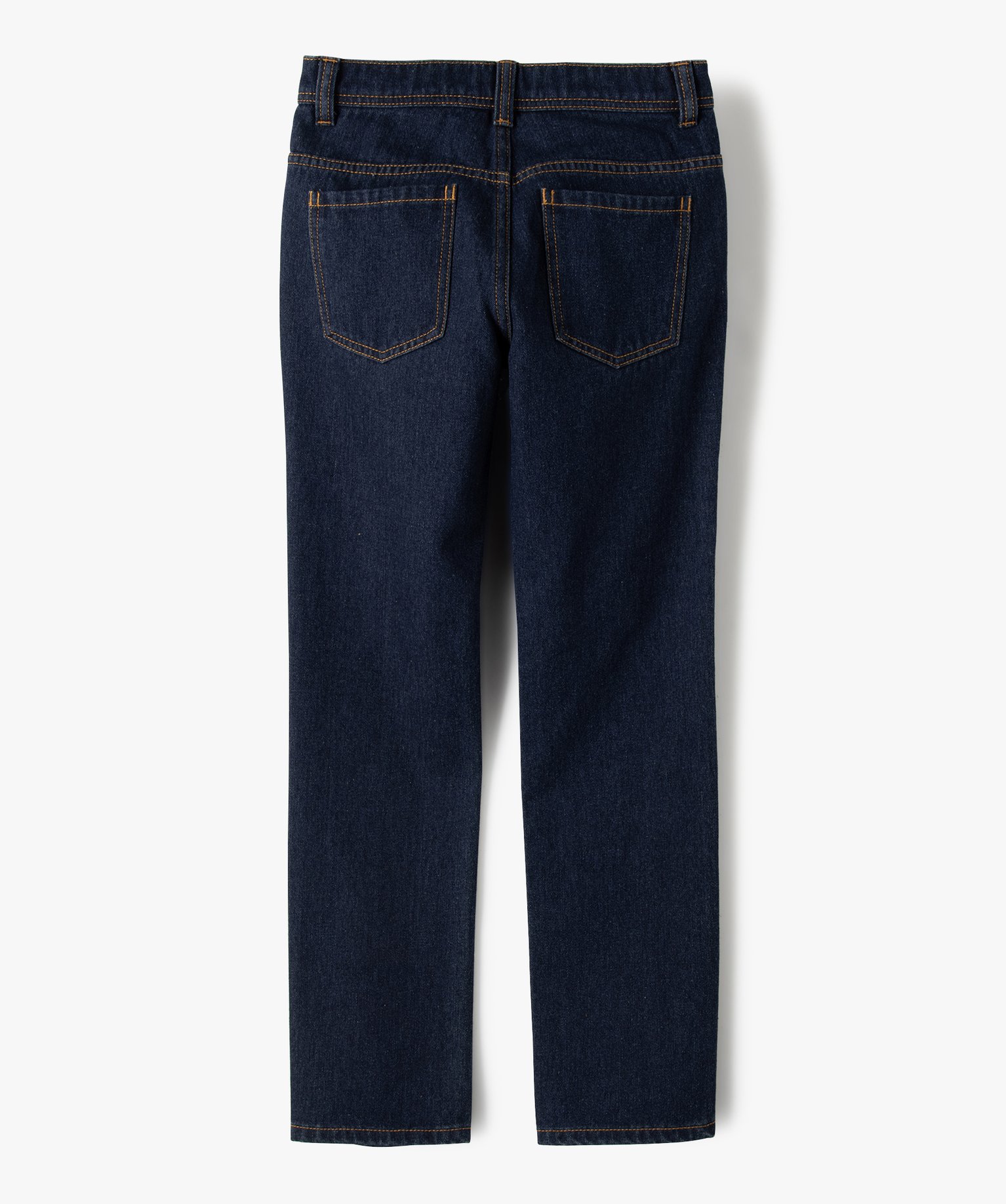 Jean Garçon brut coupe droite denim | GEMO