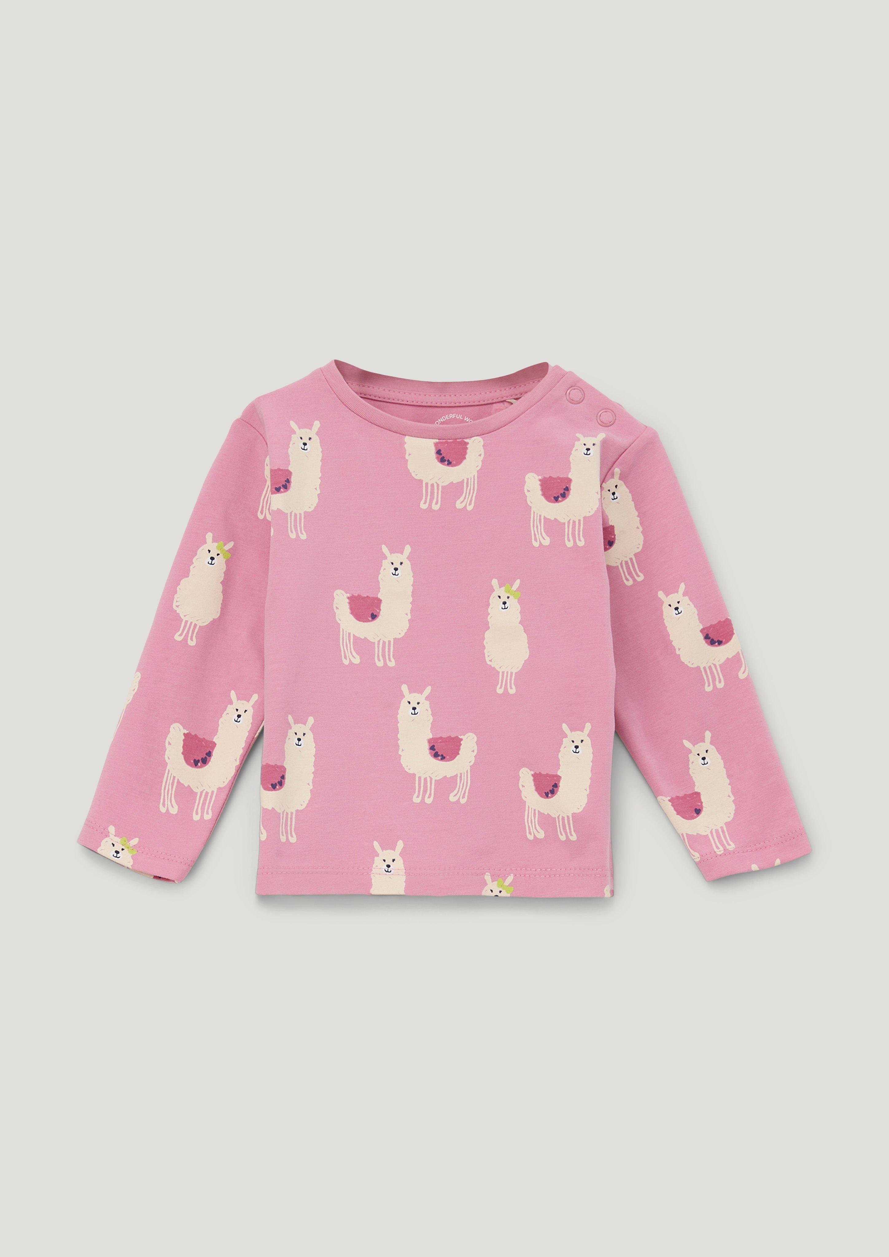 Longsleeve mit Allover-Print  2134396-43A2