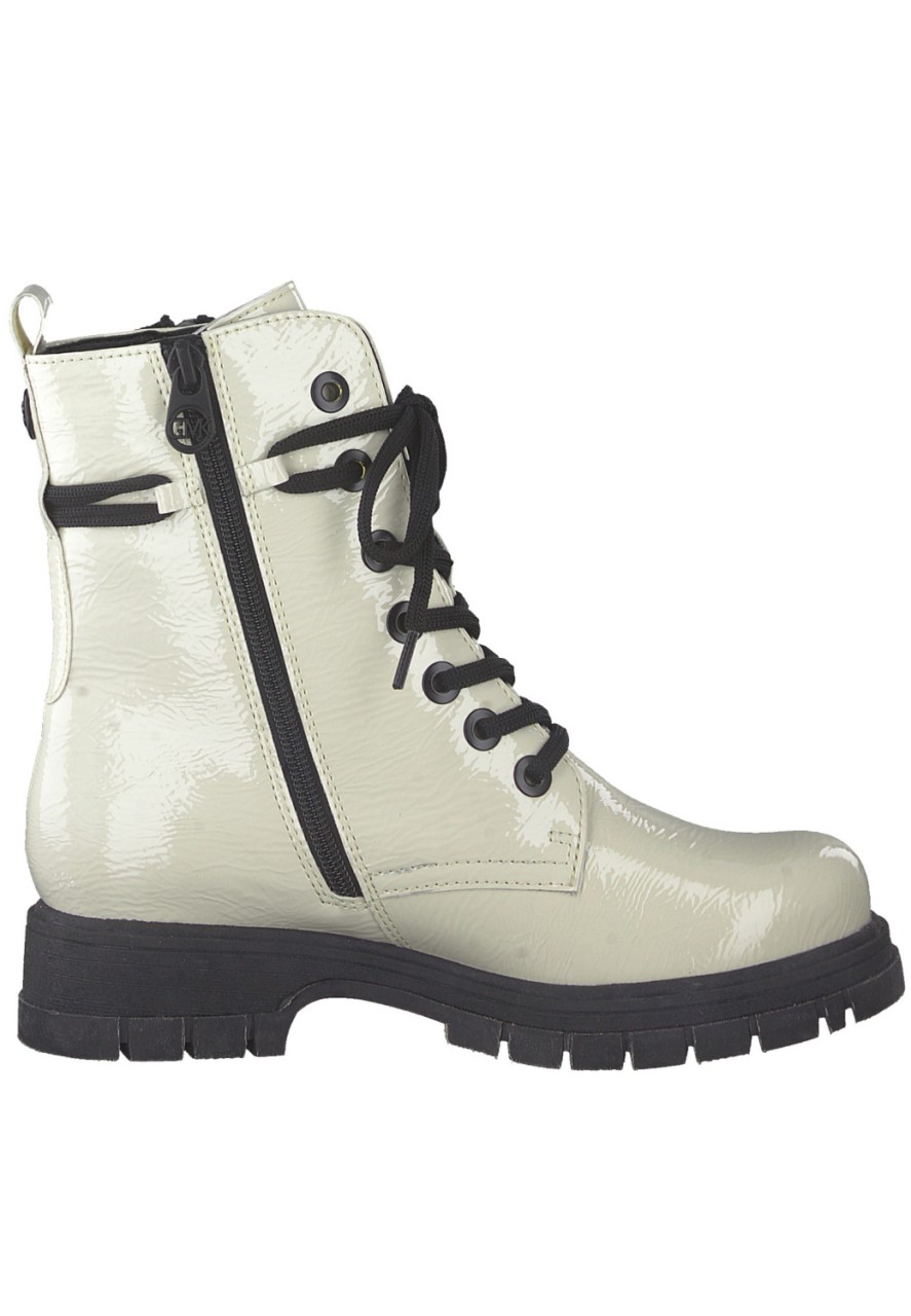 MARCO TOZZI Stiefeletten weiss
