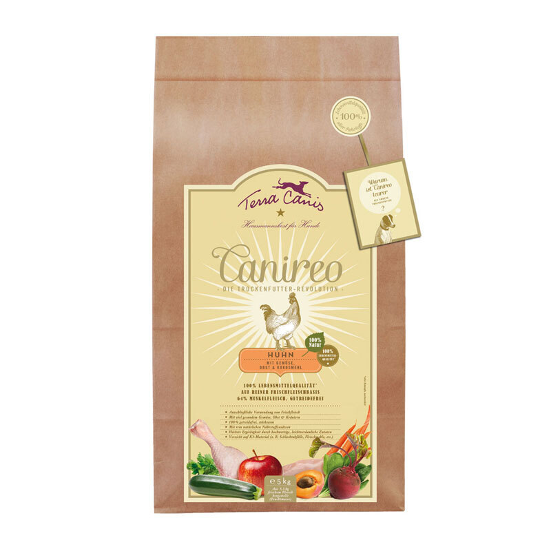 Terra Canis Hundetrockenfutter Terra Canis Canireo Adult Huhn 5 kg