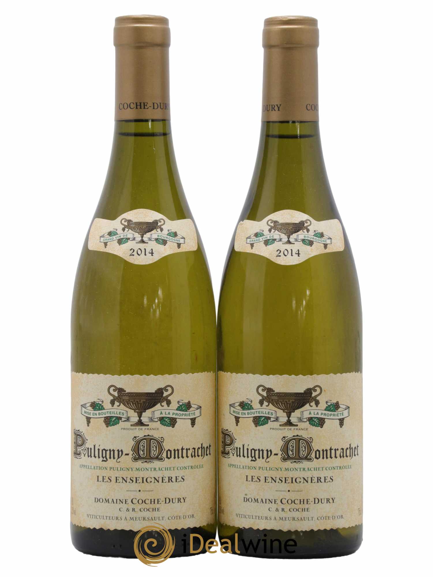 Puligny-Montrachet Les Enseignères Coche Dury (Domaine)  2014 - Lot de 2 Bouteilles