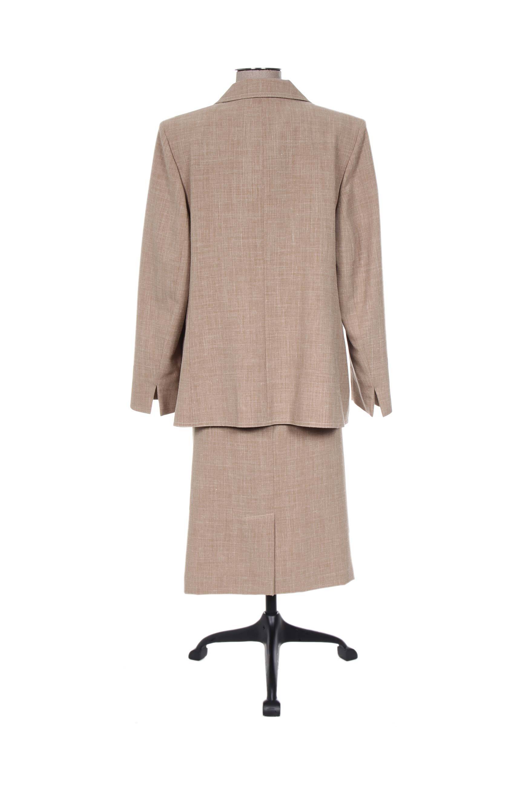 Nonet Jupe Veste Femme couleur beige