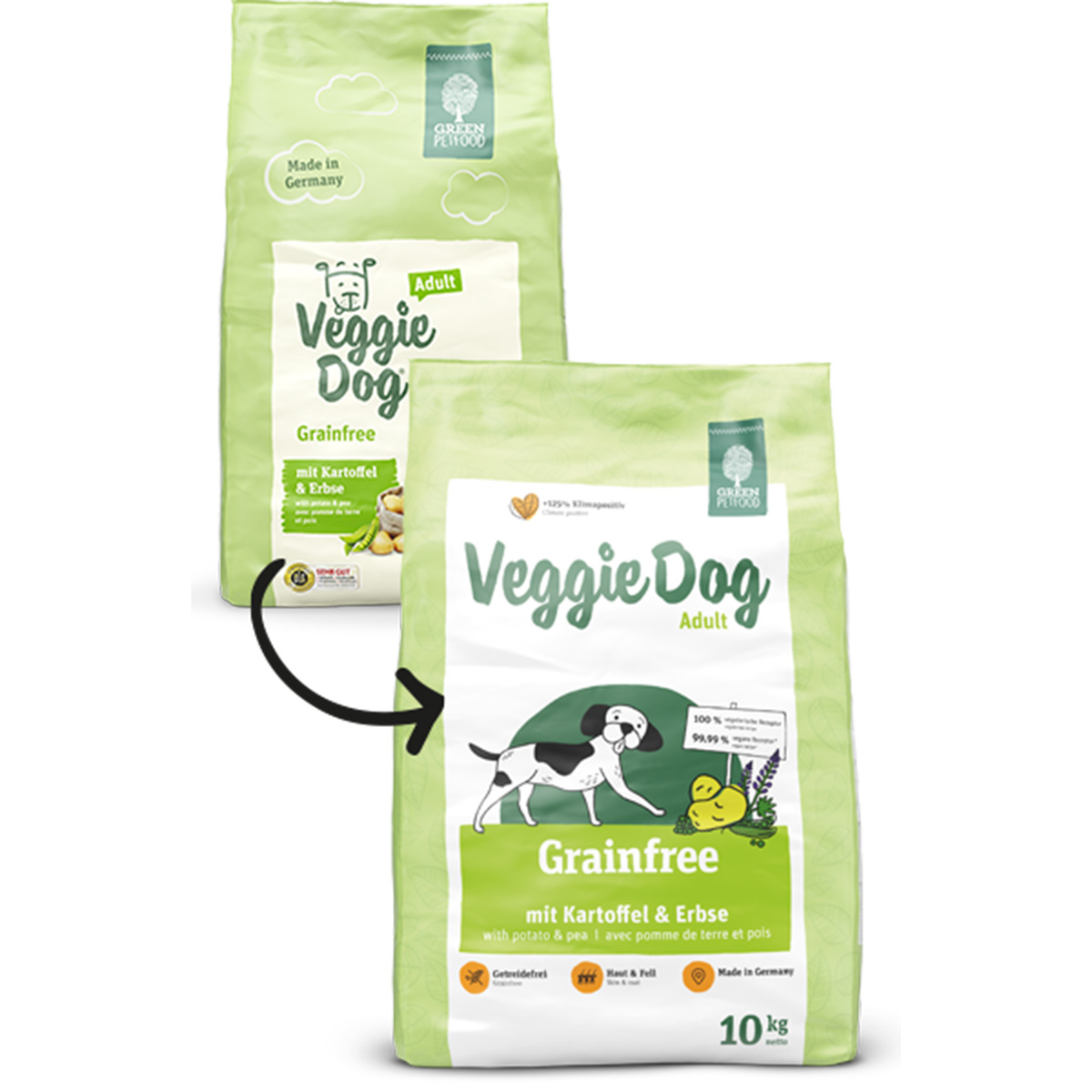 Green Petfood VeggieDog grainfree günstig kaufen bei ZooRoyal