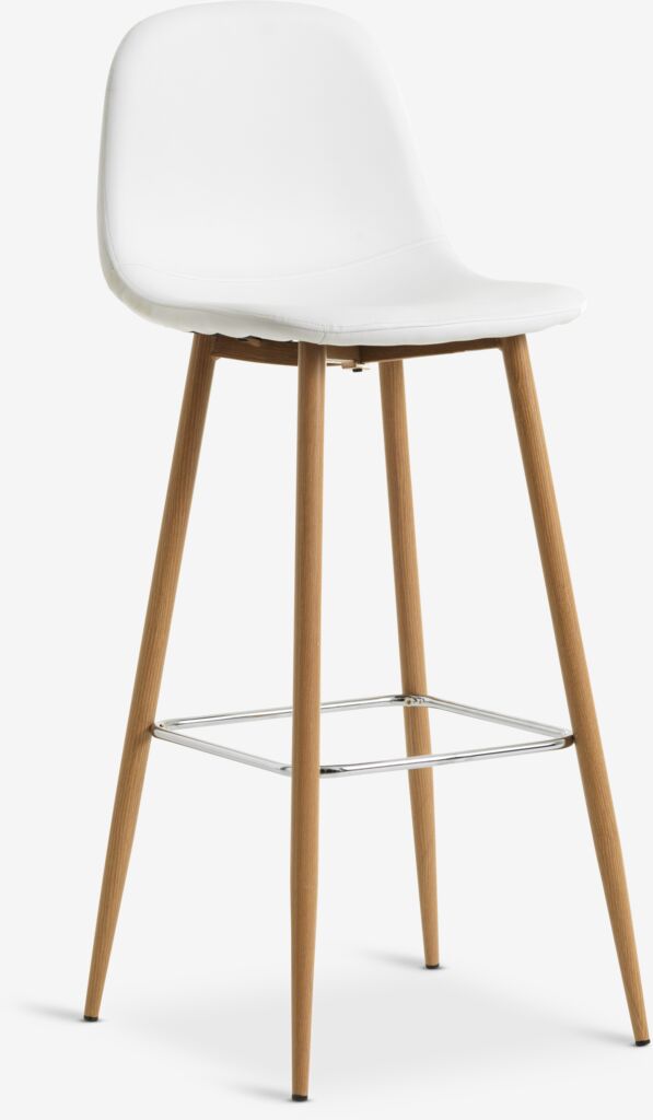 JONSTRUP JONSTRUP krakk hvit imitert skinn/eik