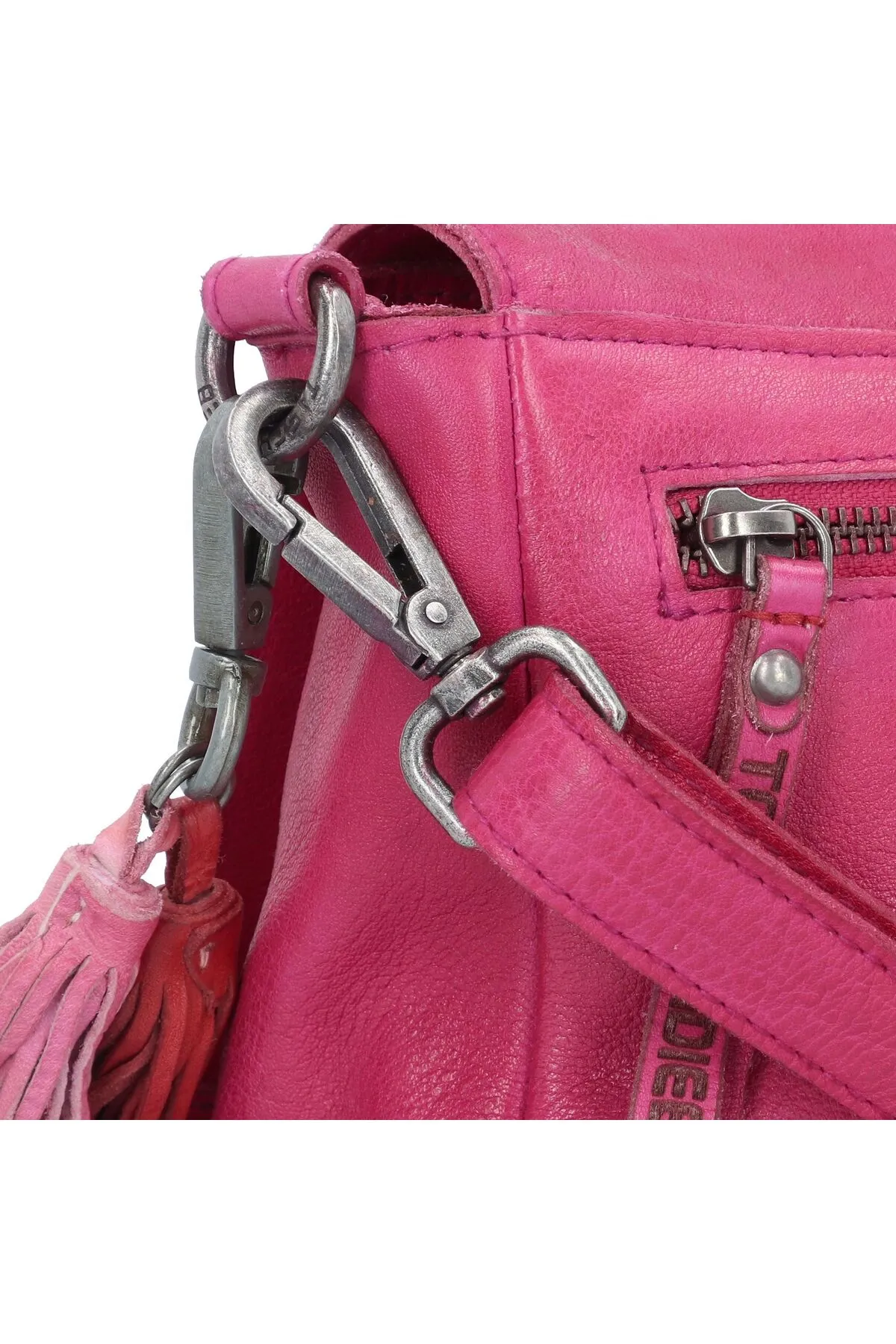 Taschendieb Wien  Paradiesgarten Umhängetasche Leder 21 cm