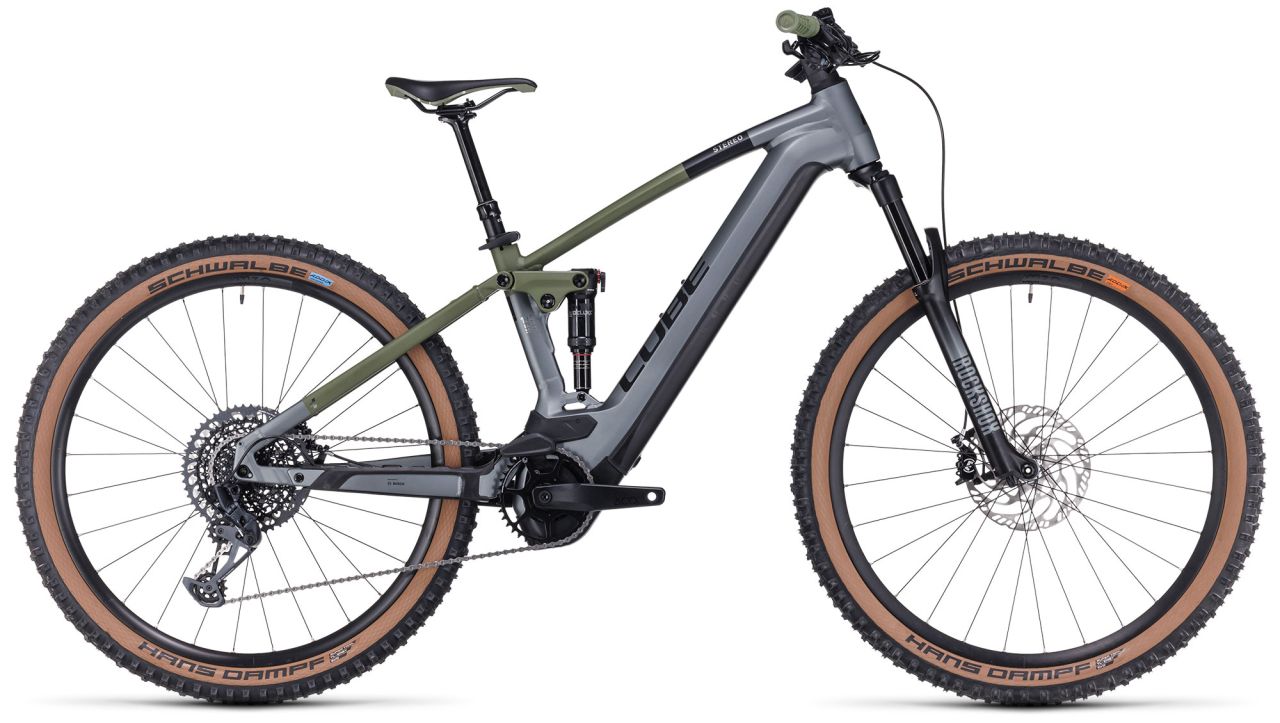 Cube Stereo Hybrid 120 TM 750 flashgrey´n´olive kaufen | Bike-Discount