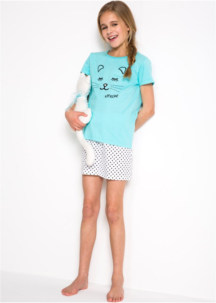 Mädchen Shorty (2-tlg. Set) Bio-Baumwolle