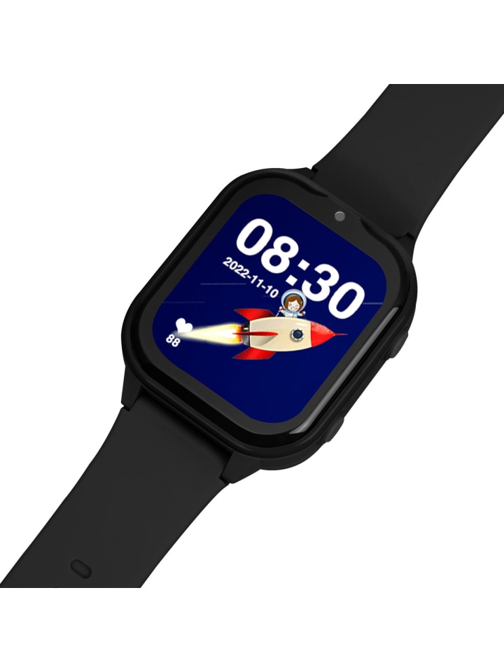 Garett Garett Kids Sun Ultra 4G Smartwatch Kinder-Uhr Schwarz in Schwarz günstig kaufen onesize