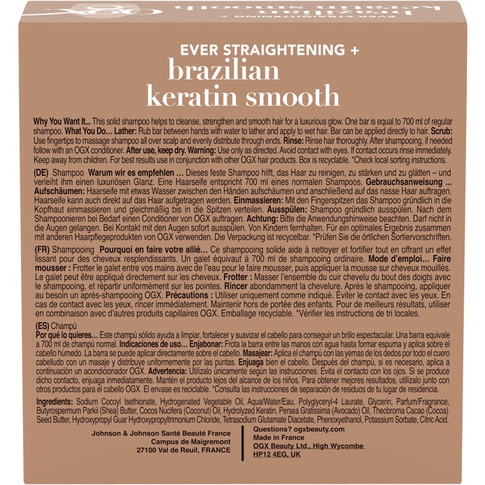 Brazilian Keratin Smooth Festes Shampoo
