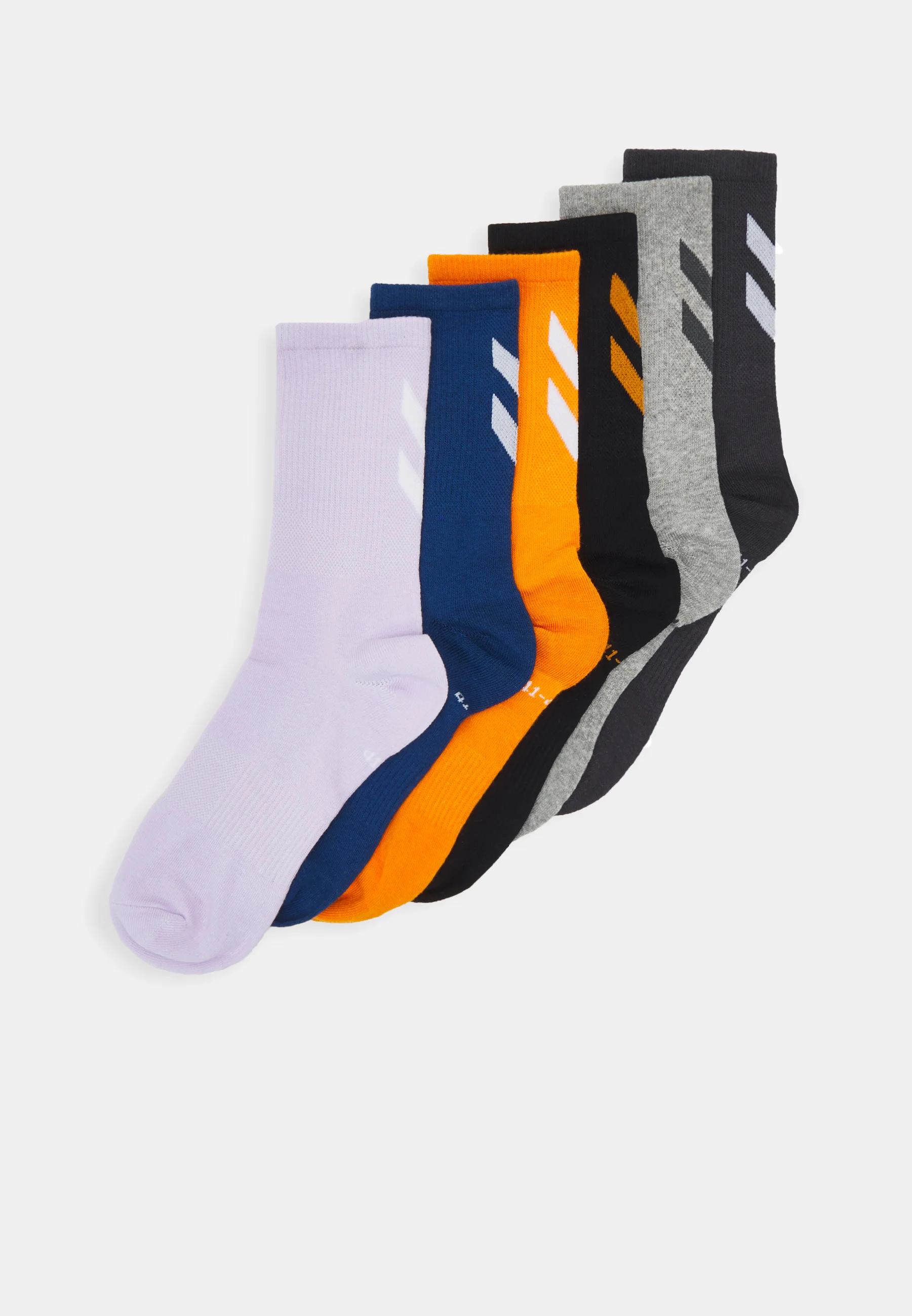 Calcetines Hummel Chevron, paquete de 6, unisex - Calcetines deportivos