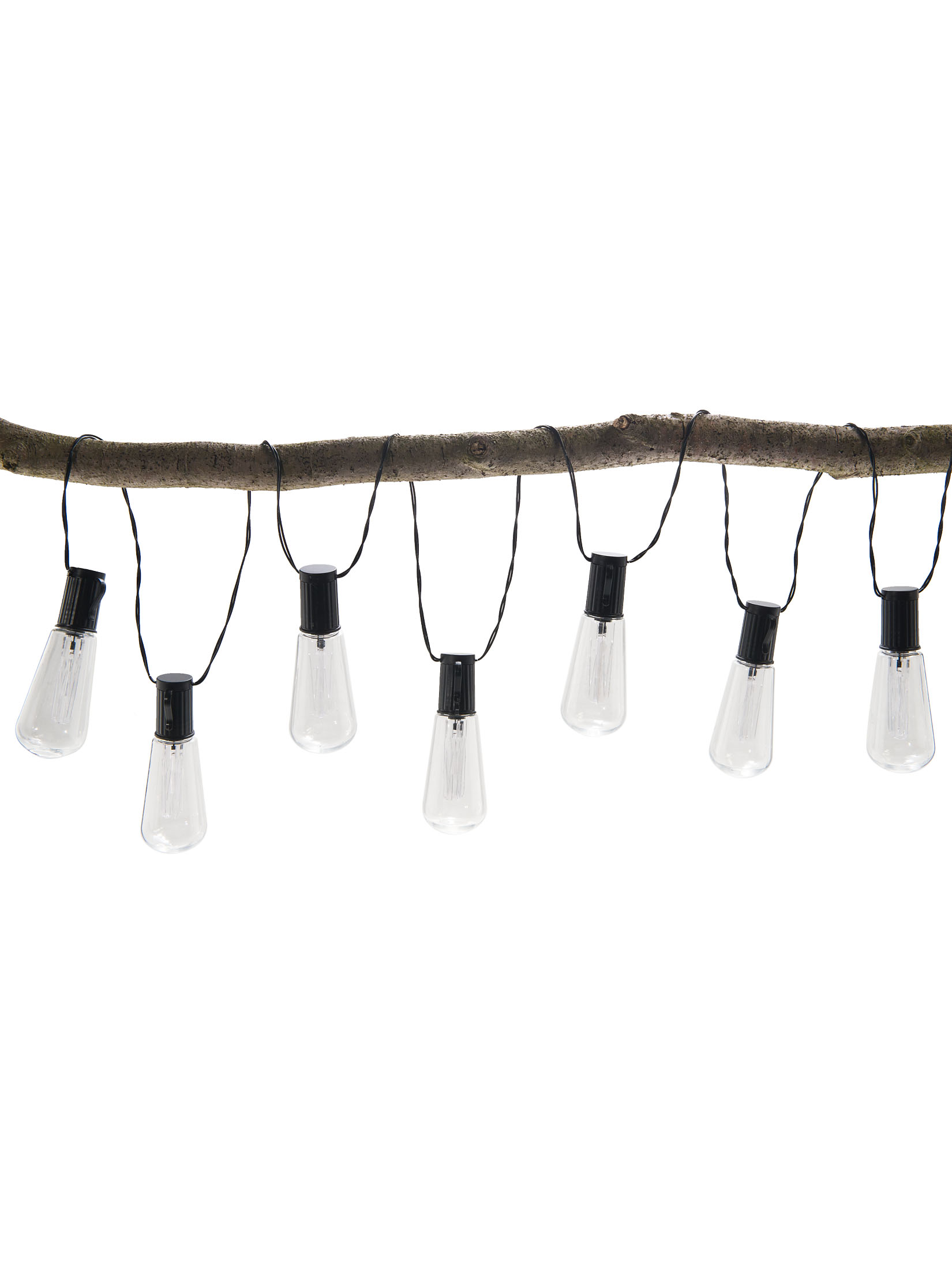 Tilbarg Solar-Lichterkette, Transparent