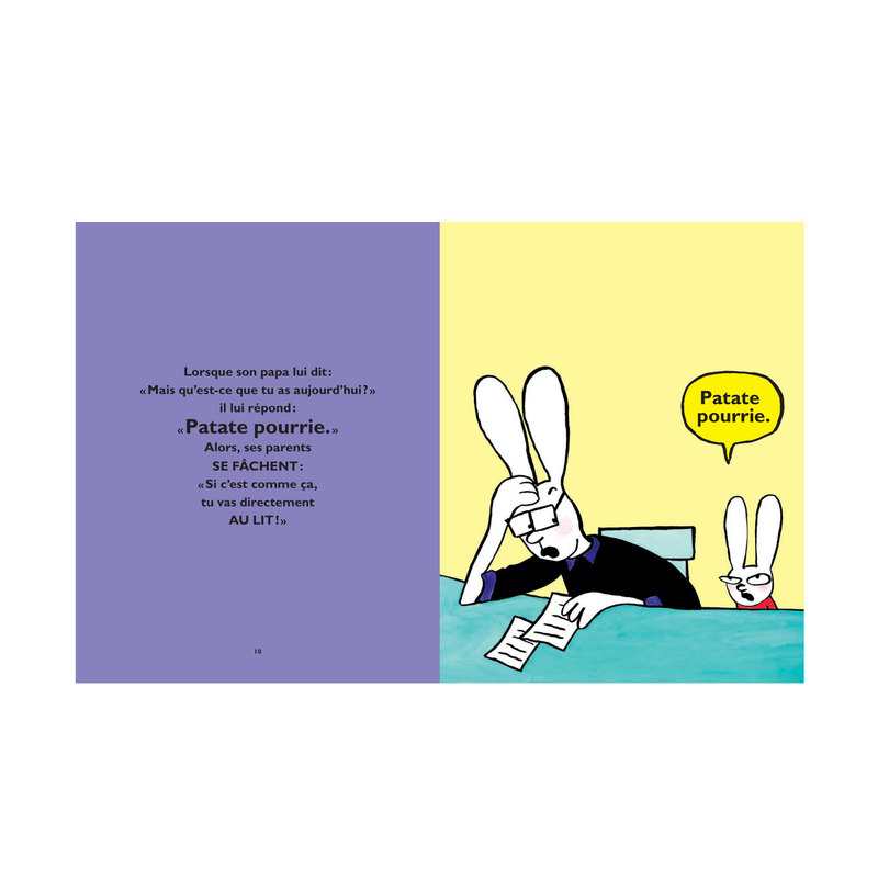Livre Simon, patate pourrie - L'école des loisirs