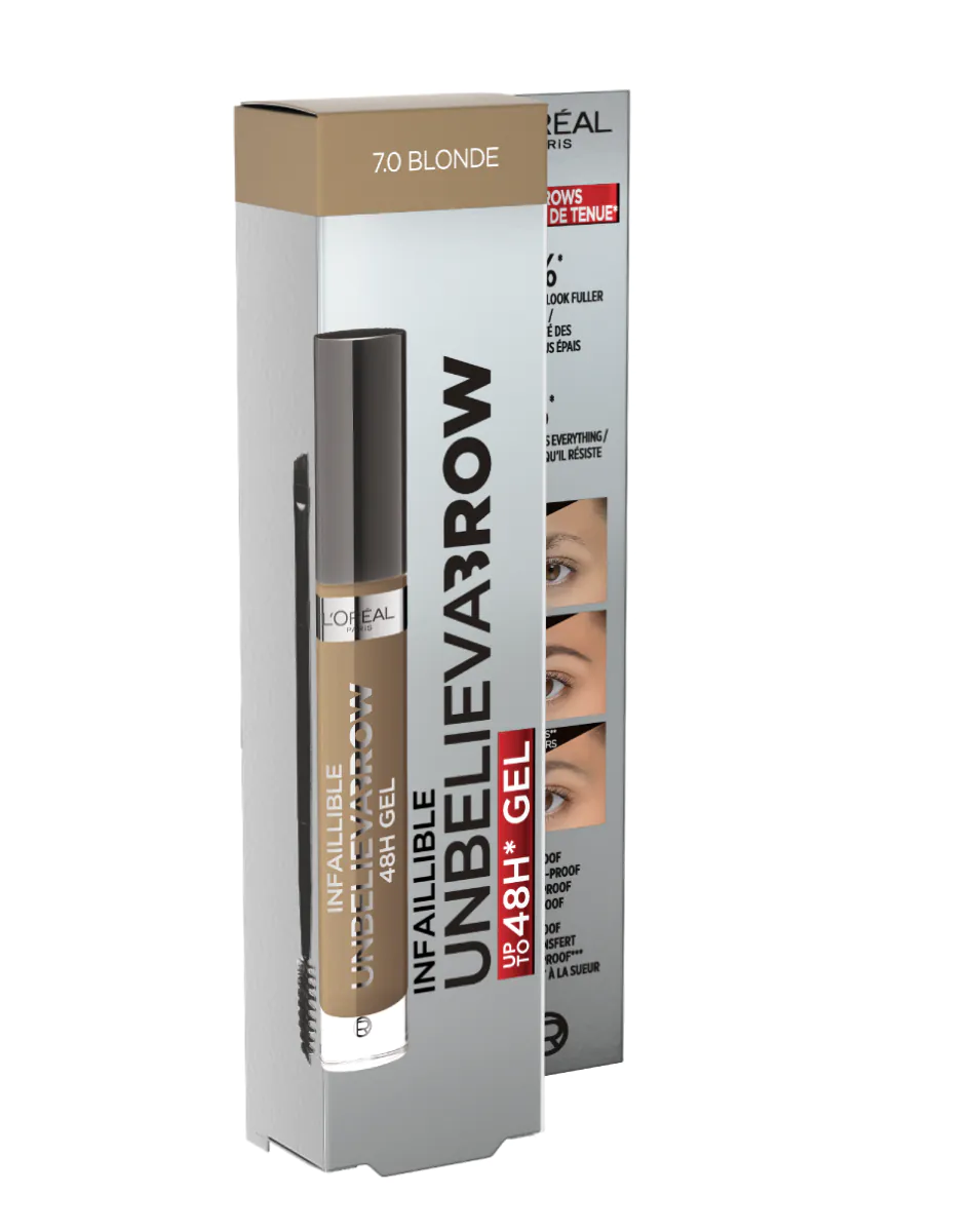 L'Oréal Paris Unbelieva Brow vodootporni gel za obrve, 103