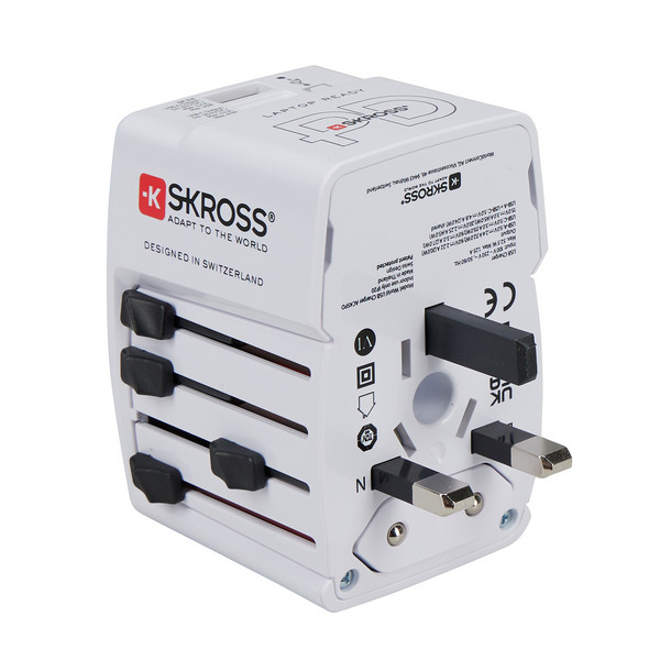 WORLD USB CHARGER AC45PD WITH USB-C CABLE - Reisestecker