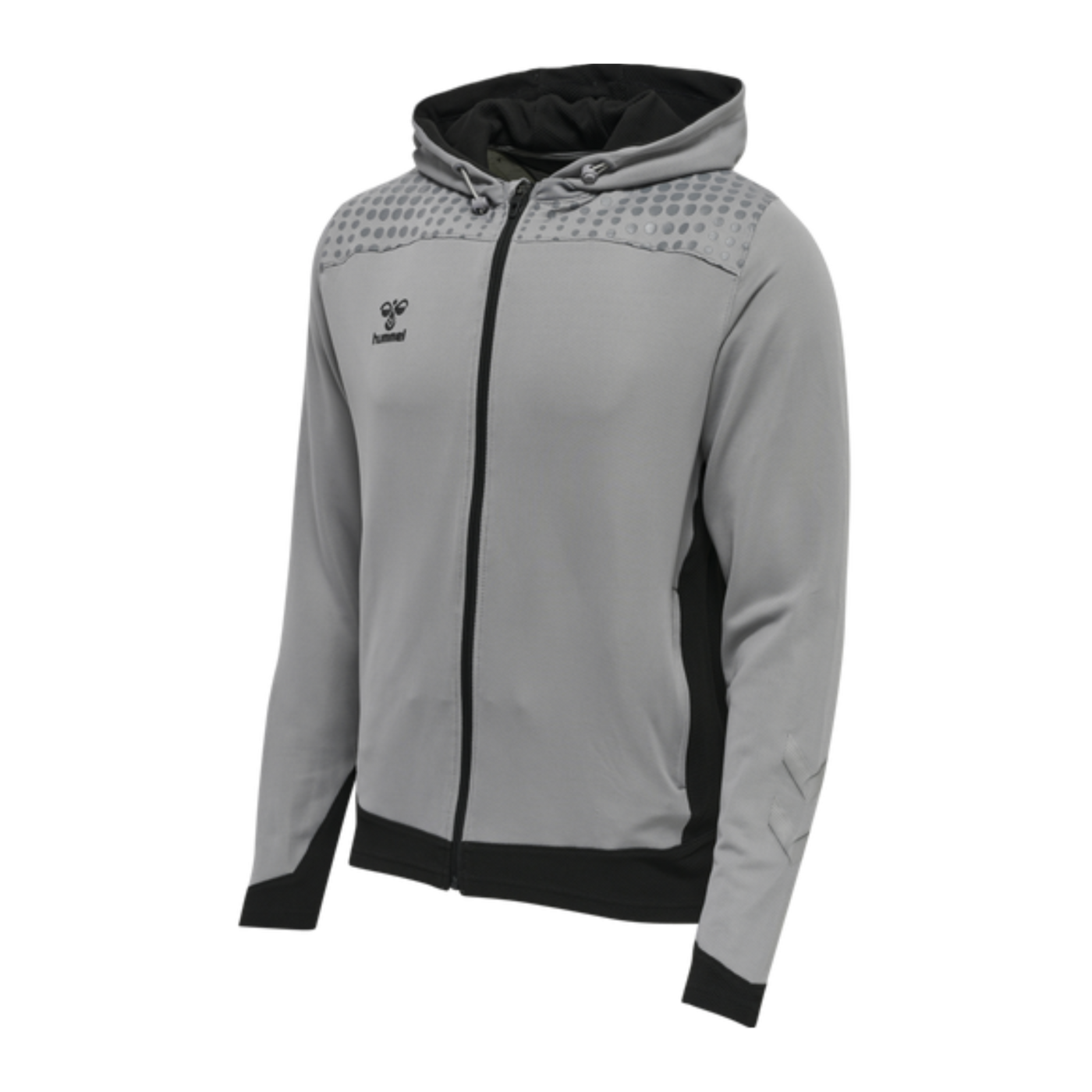 Hummel Lead Poly Hoody Grau F2006
