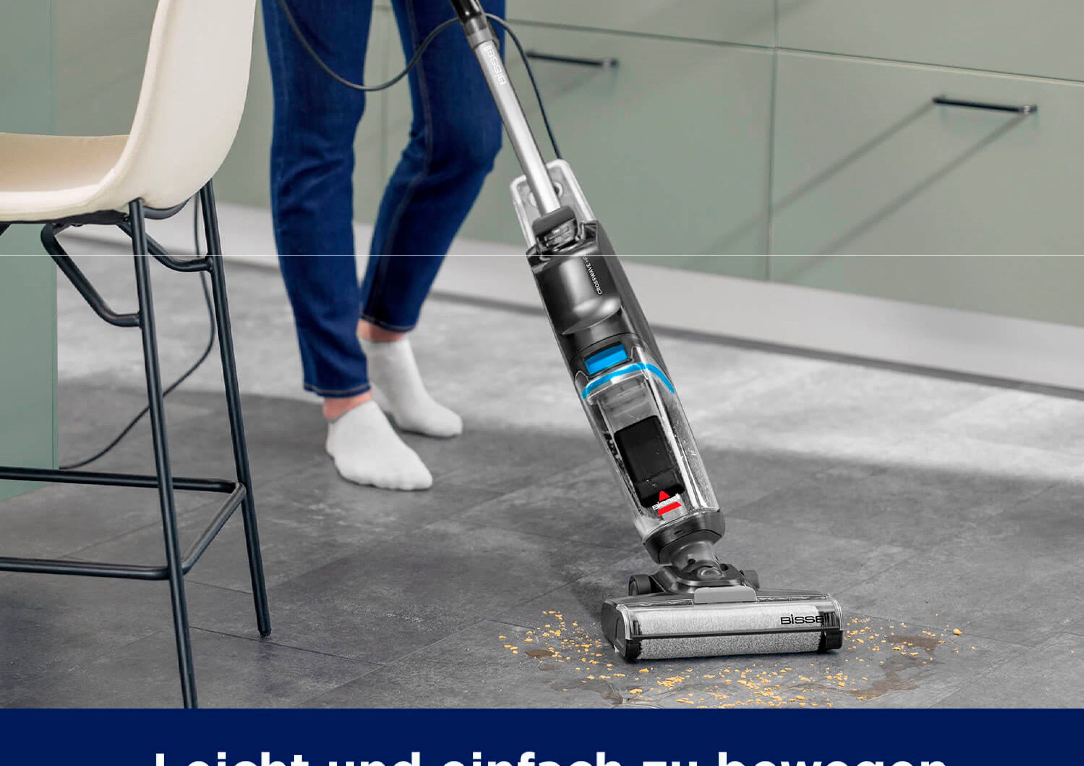 Bissell Nass-Trocken-Sauger Crosswave HF2 Select 3847N, 420 W, beutellos