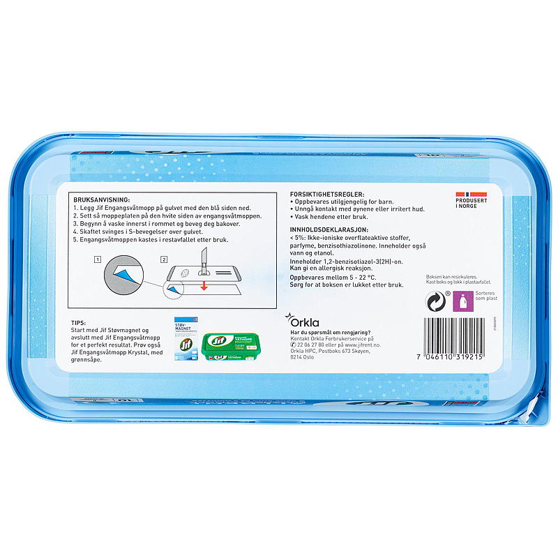 Jif Engangsmopp 10-pk Jif Allrent