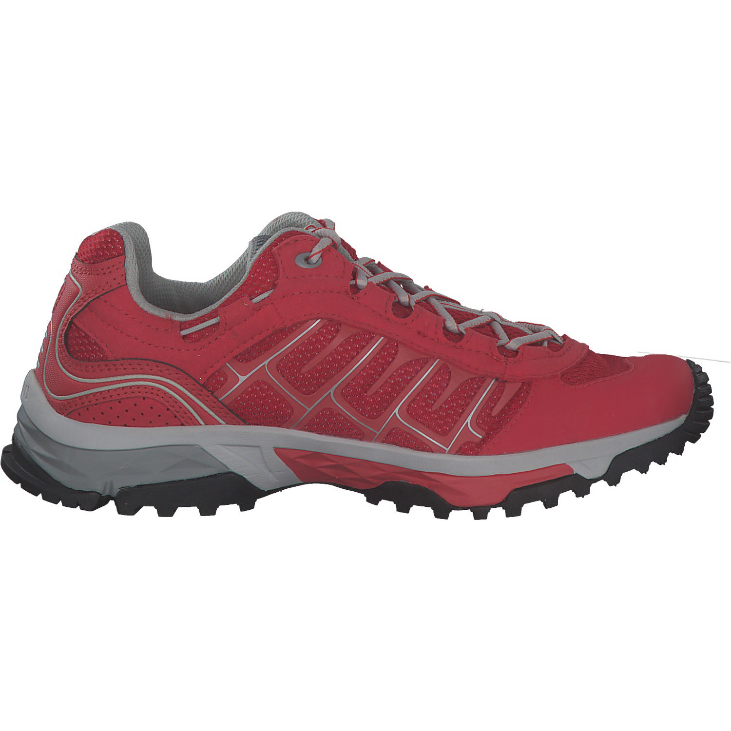 Meindl Finale Lady GTX 4676, Outdoor- & Wanderschuhe, Damen, Rot/Silber