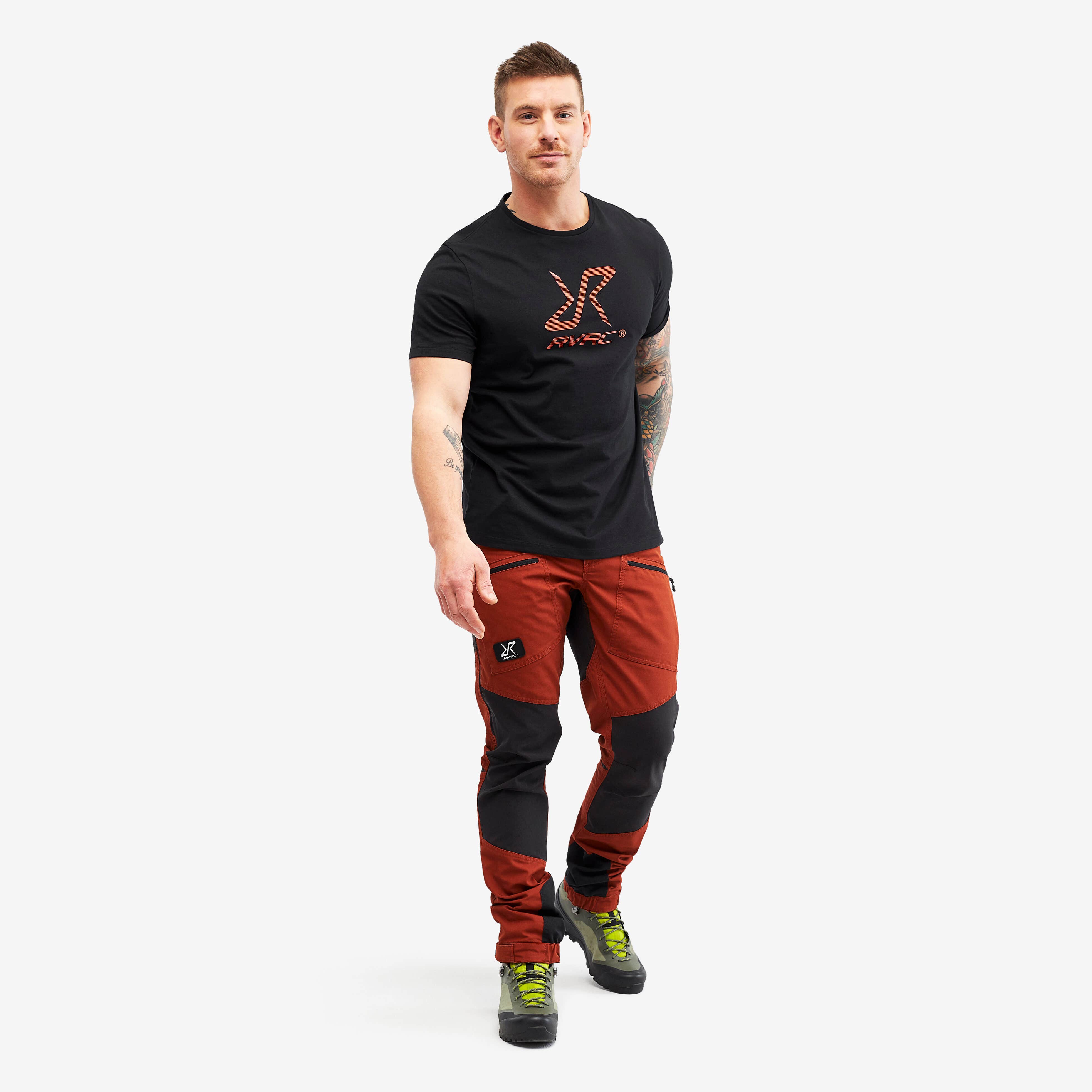 Nerd Tee Homme Black/Autumn