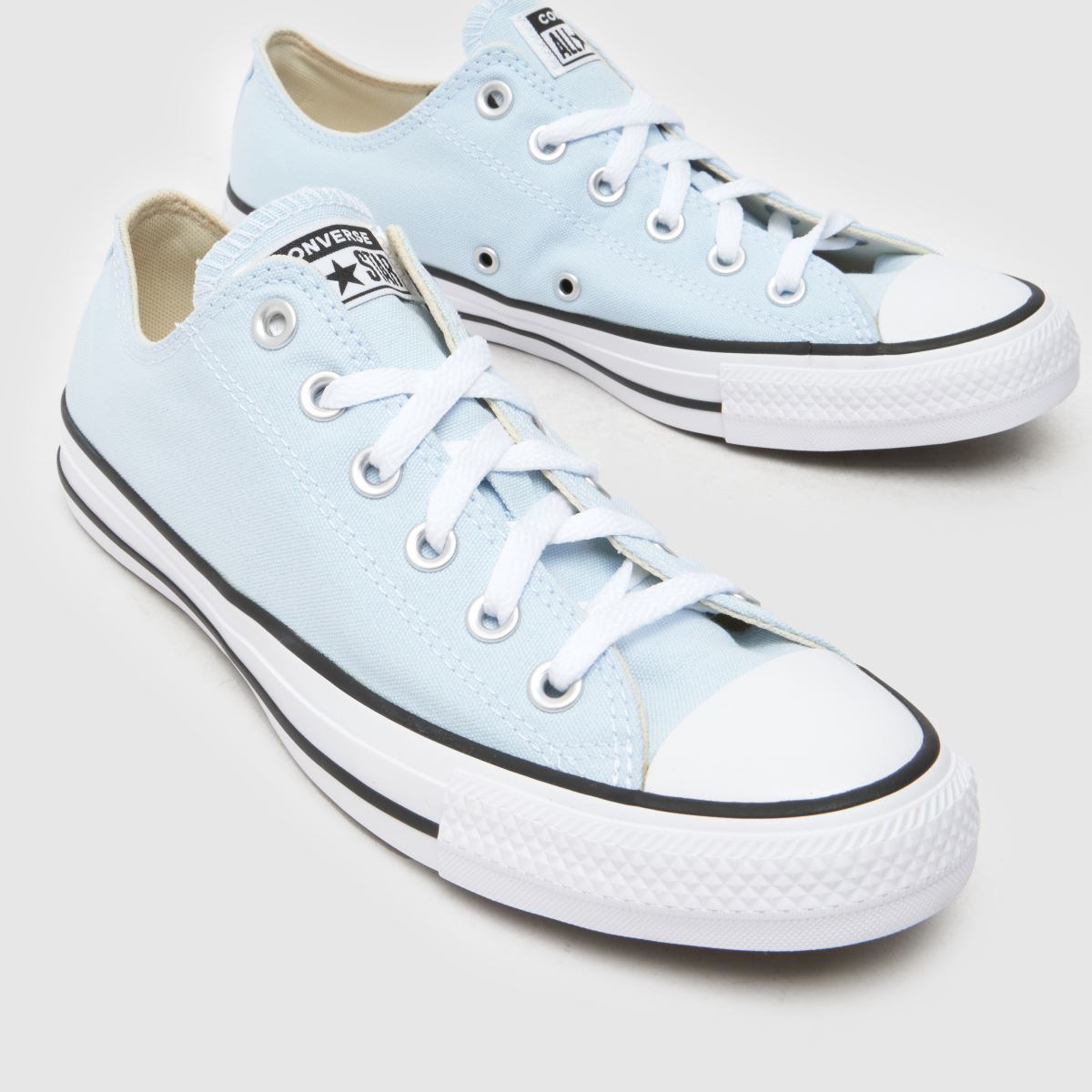 Converse All Star Ox cipők halványkék színben