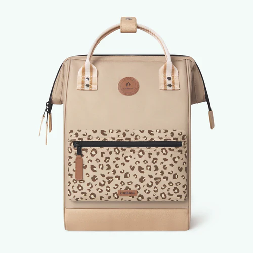 Lobito Adventurer Medium Backpack in Cream